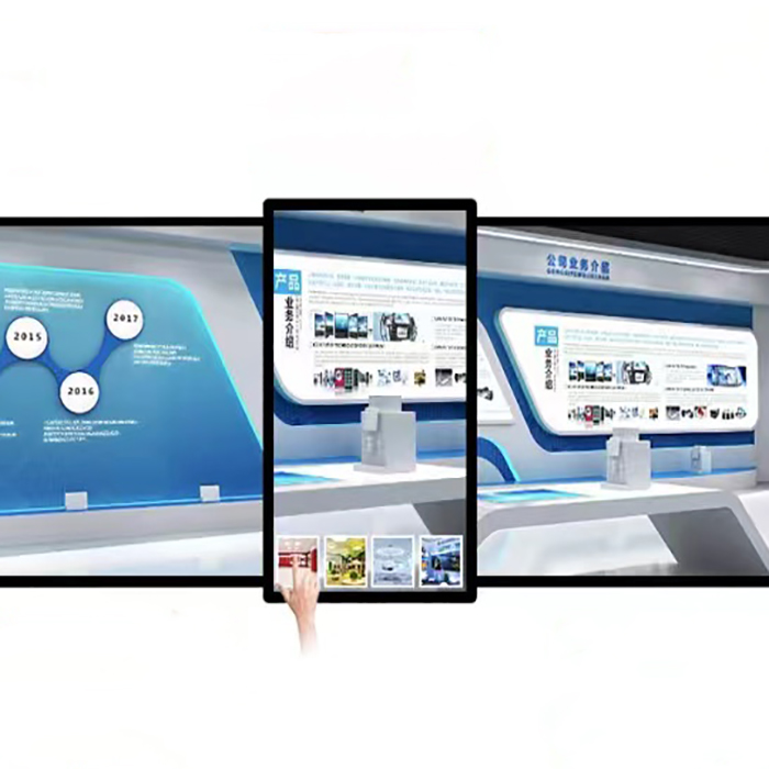 Interactive slide display system